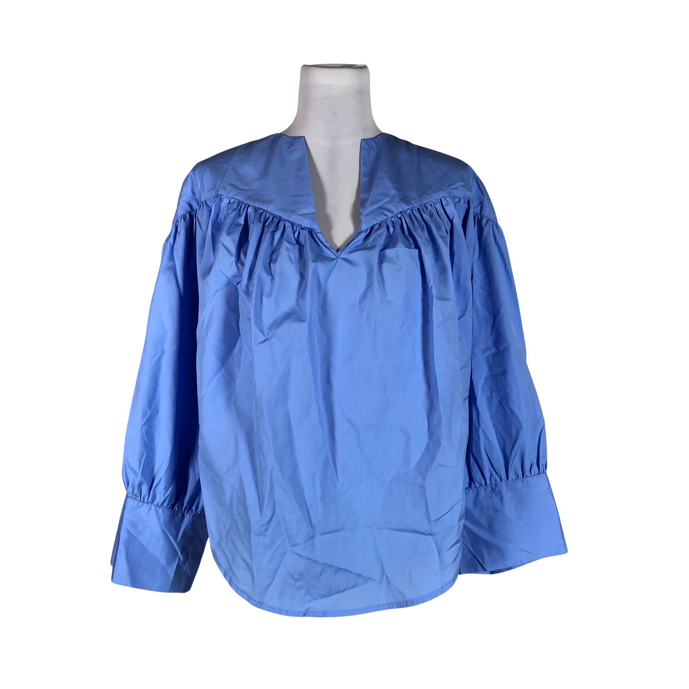 Unisex Sleek Atelier - Pluus, suurus 34 - Sinine (1)