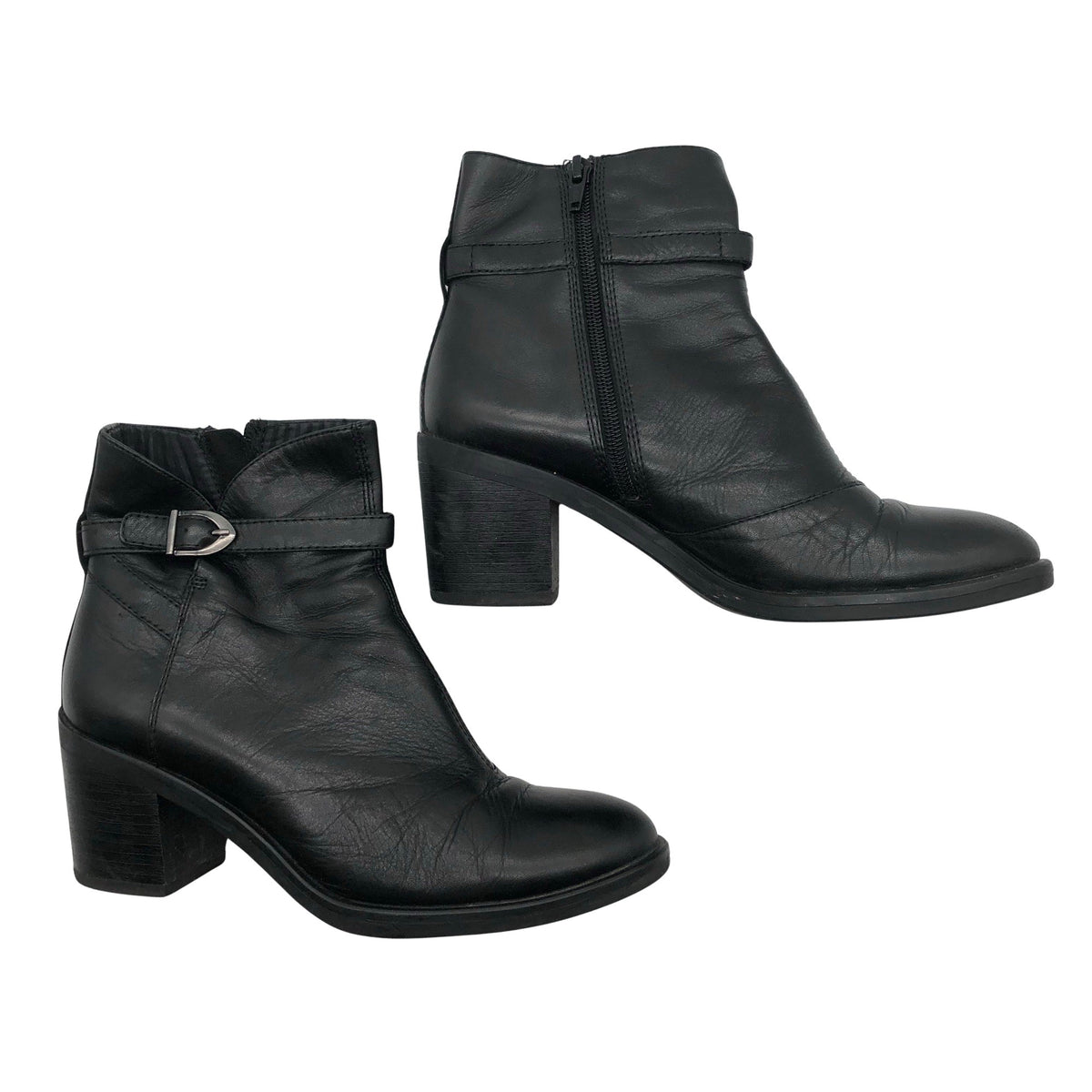 Unisex Vagabond - Poolsaapad, suurus 38 - Must (1)