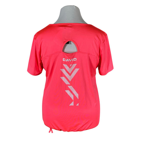 Unisex David - Spordisärk, lühikesed käised, suurus 44 - Punane (2)