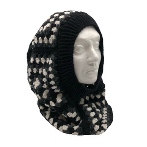 Unisex Handmade - Talvemüts, suurus 58 - 60 cm - Must (2)