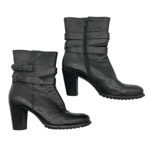 Unisex Zinda - Poolsaapad, suurus 37 - Must (1)