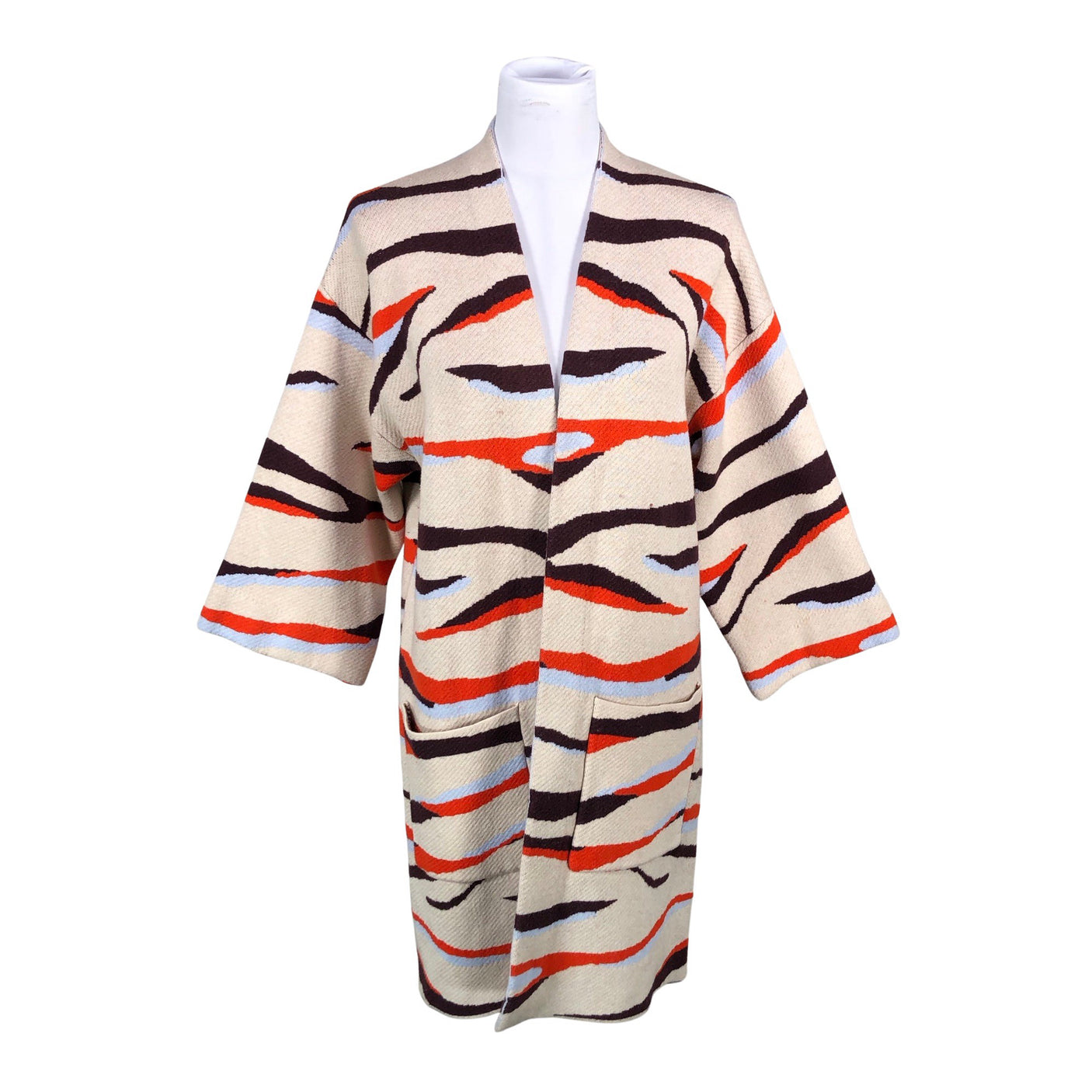 Unisex Lindex - Kardigan, suurus 36 - Looduslik valge (1)
