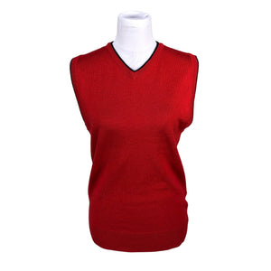 Unisex Monton - Kootud vest, suurus 38 - Punane (1)