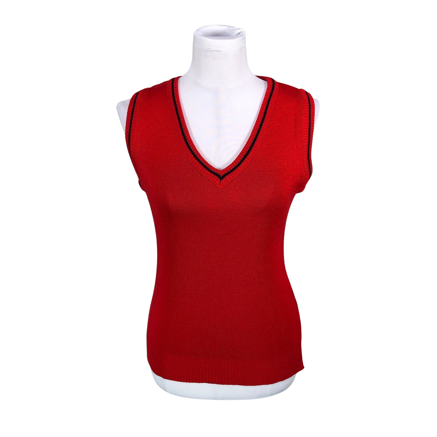 Unisex Norrison - Kootud vest, suurus 36 - Punane (1)