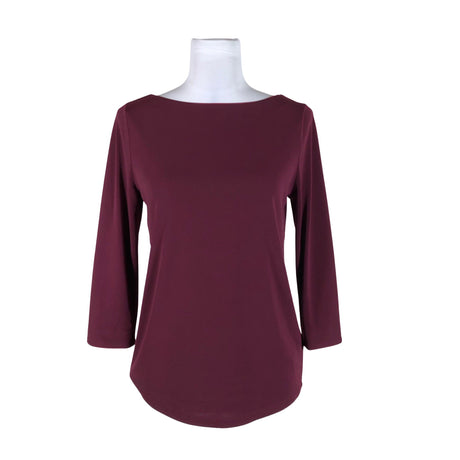 Unisex Esprit - Trikotaažist pluus, suurus 36 - Veinipunane ()
