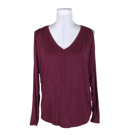 Unisex Banana Republic - Trikotaažist pluus, suurus 36 - Veinipunane ()