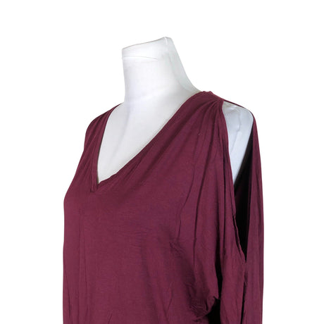 Unisex Banana Republic - Trikotaažist pluus, suurus 36 - Veinipunane (2)