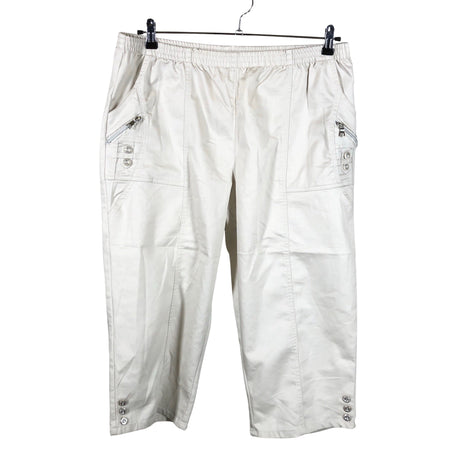 Unisex Soyaconcept - Mittevenivad poolpikad püksid, suurus 44 - Hall ()