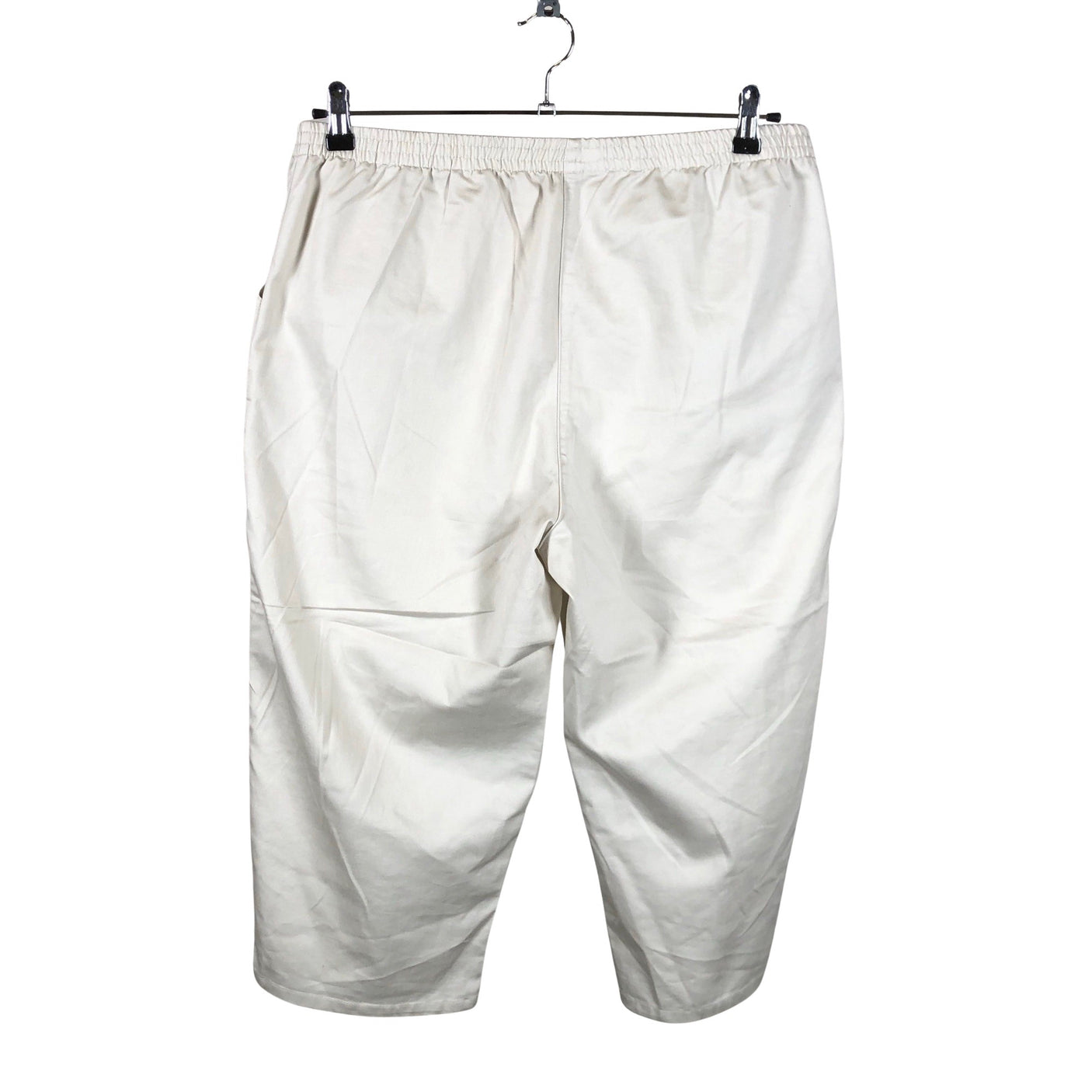 Unisex Soyaconcept - Mittevenivad poolpikad püksid, suurus 44 - Hall (2)