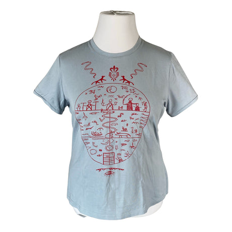 Unisex Monton - T-särk, suurus 42 - Helesinine ()