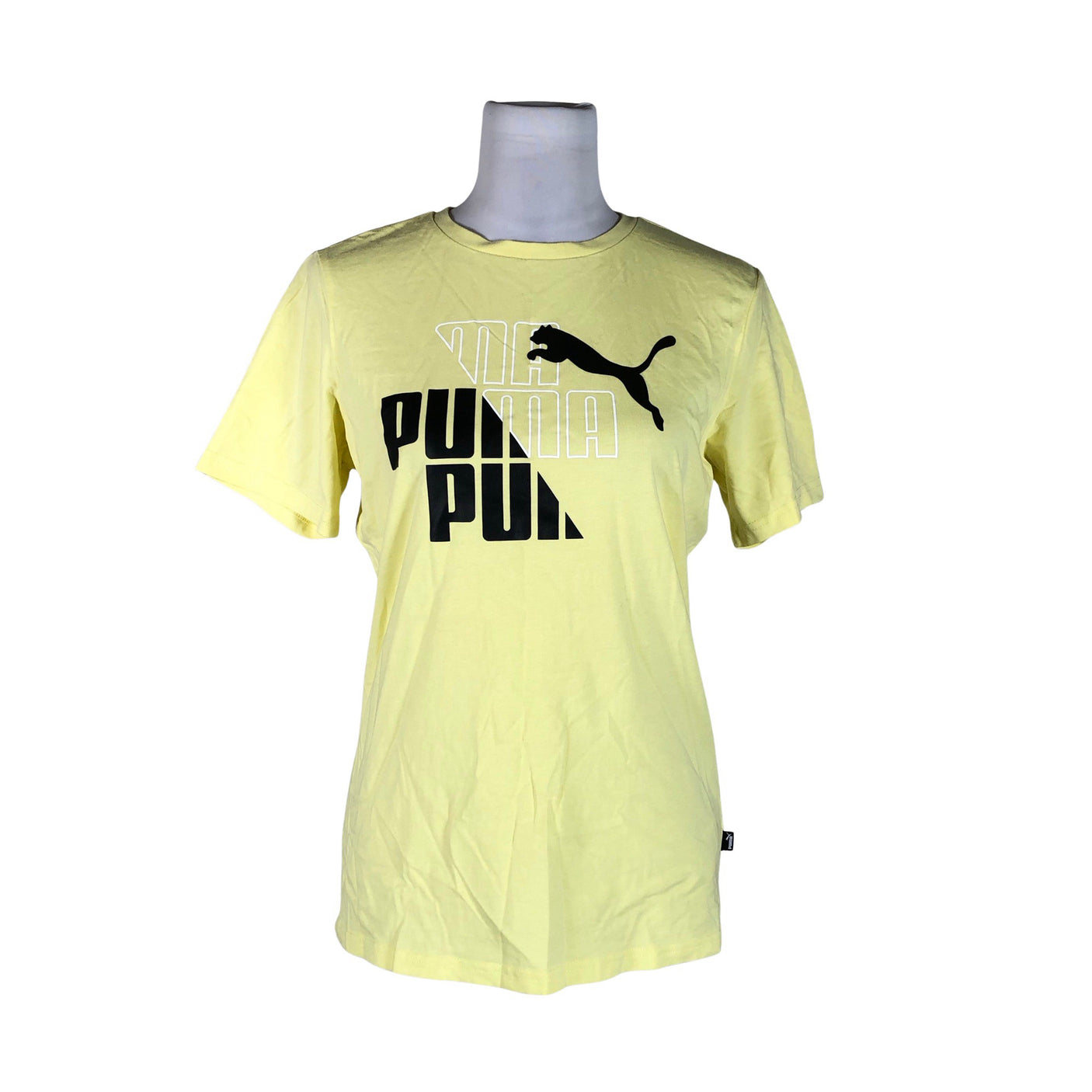 Unisex Puma - T-särk, suurus 36 - Kollane (1)
