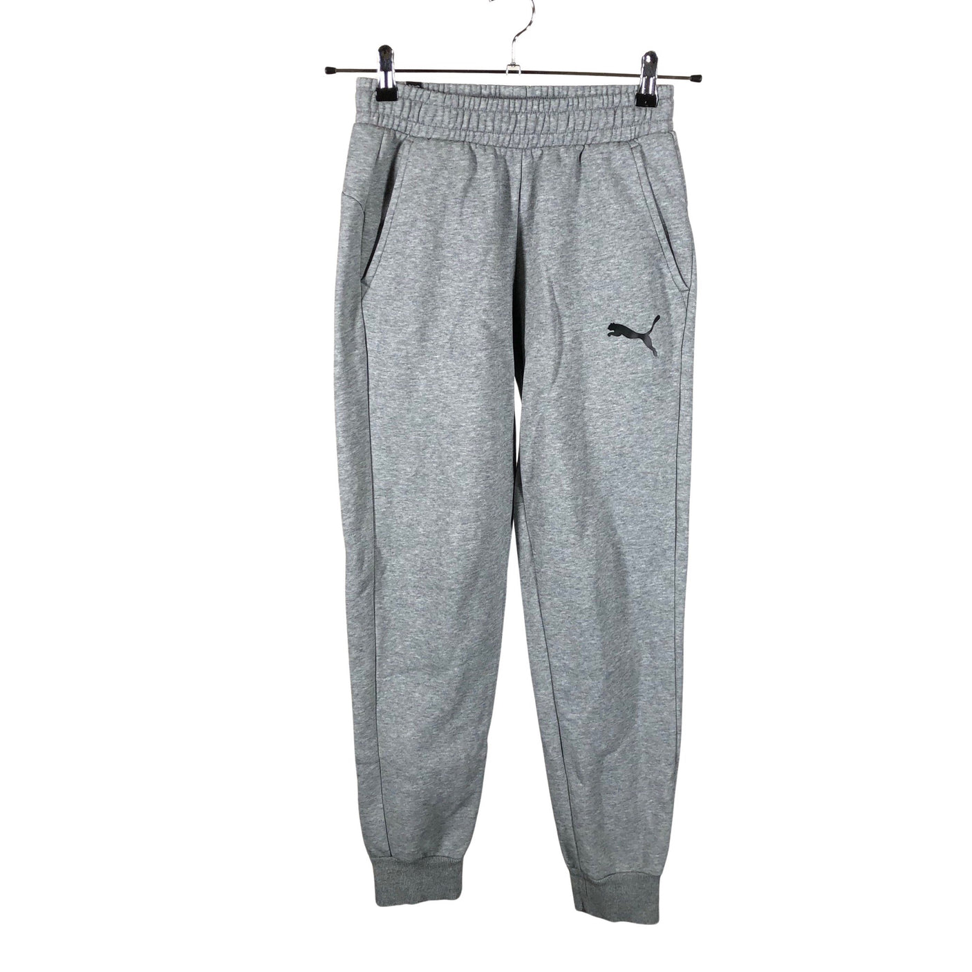 Unisex Puma - Dressikangast püksid, suurus S - Hall (1)