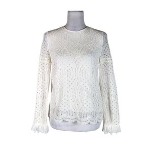 Unisex Massimo Dutti - Pluus, suurus 40 - Valge (1)