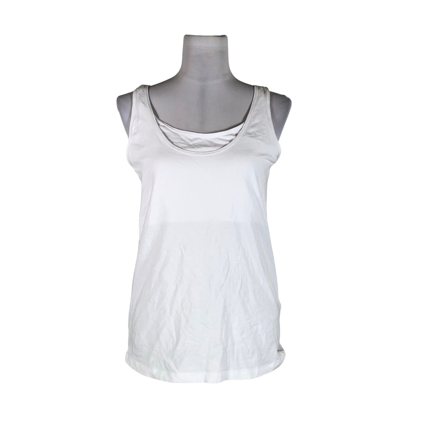 Unisex Mama Licious - Trikotaažist topp, suurus 40 - Valge (1)