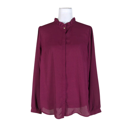 Unisex Holly & Whyte by Lindex - Pluus, suurus 38 - Veinipunane ()