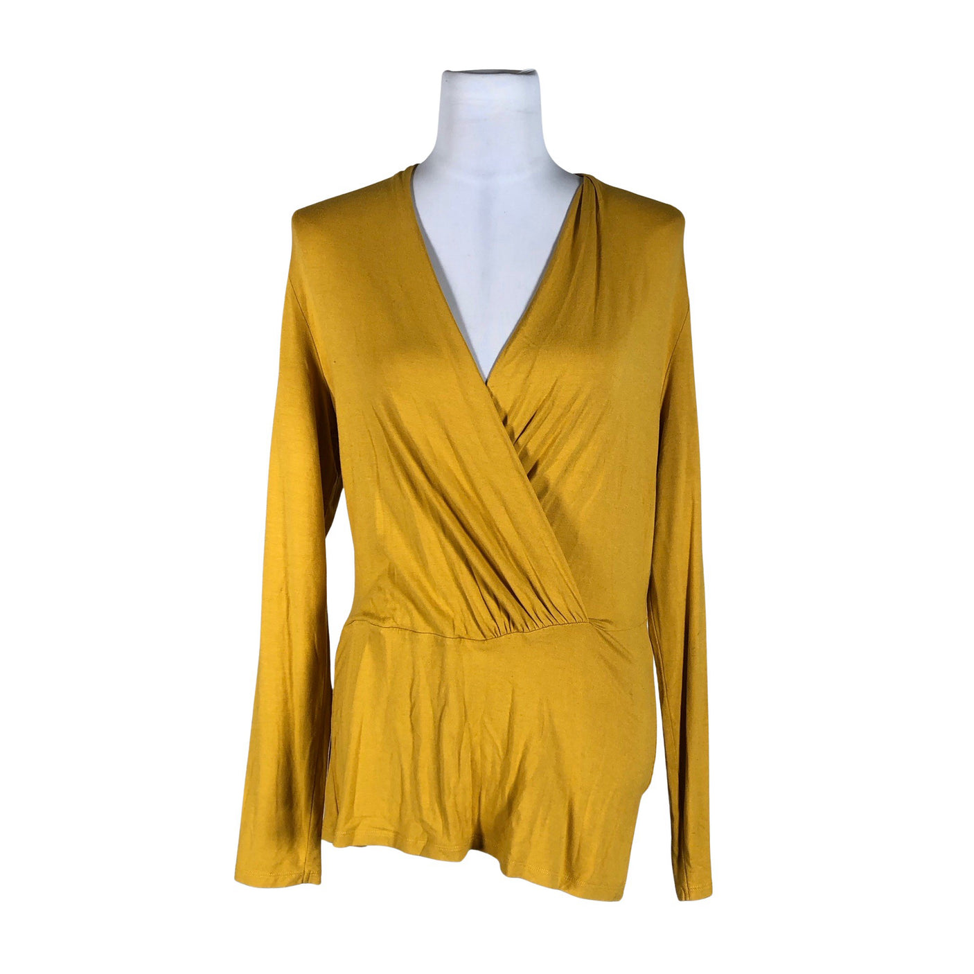 Unisex Esprit - Trikotaažist pluus, suurus 40 - Kollane (1)