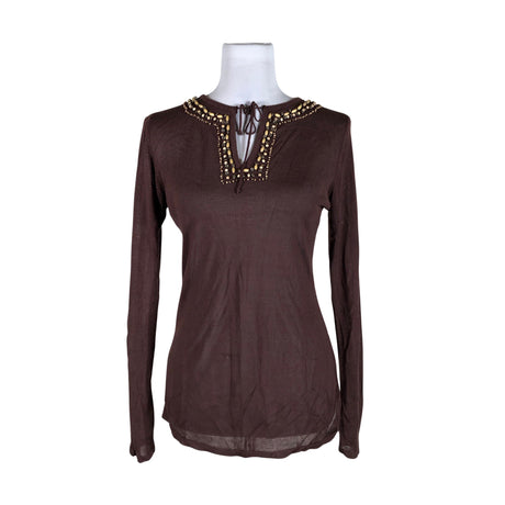 Unisex Ril's - Kardigan, suurus 40 - Pruun ()