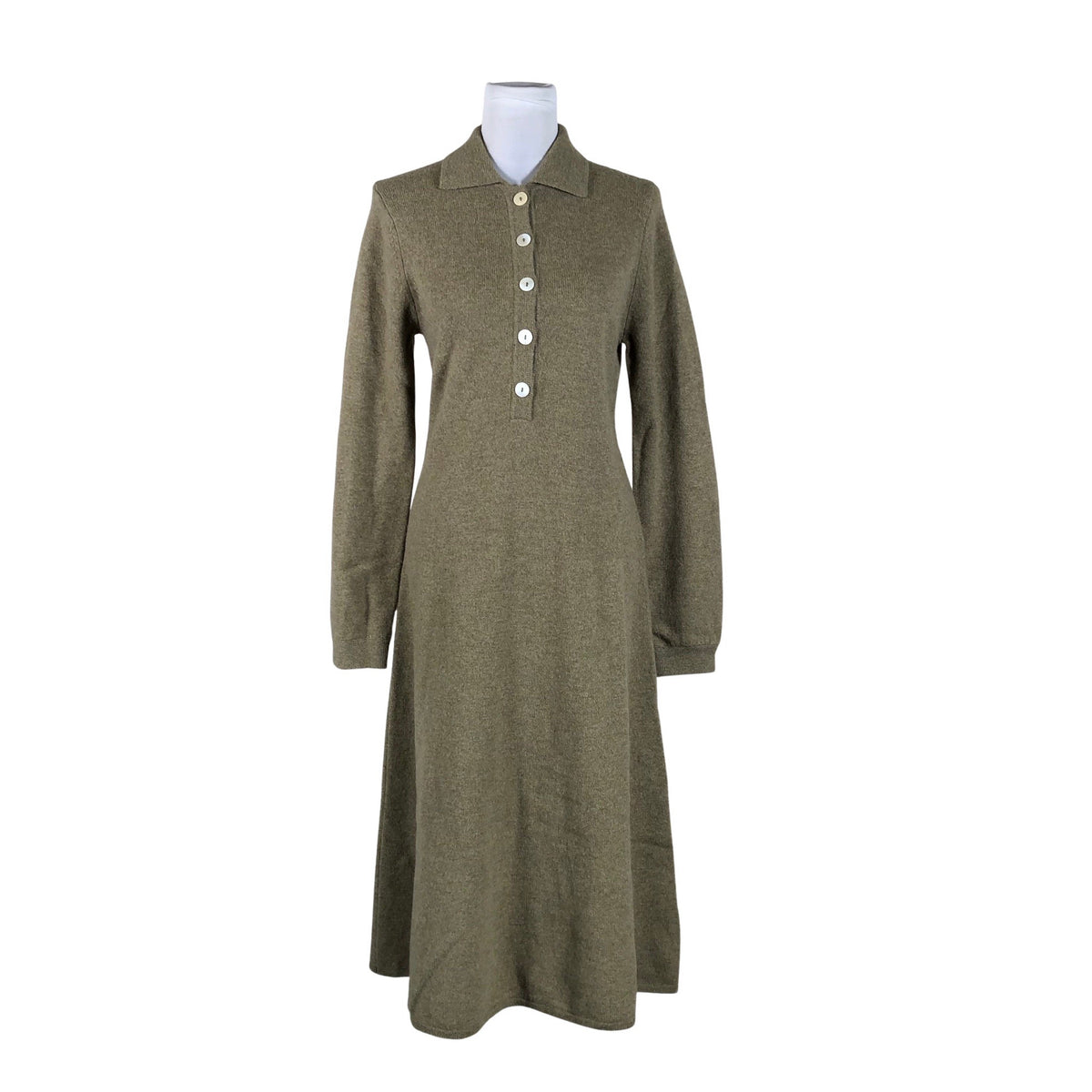 Unisex Samsoe&Samsoe - Kootud kleit, suurus 36 - Roheline (1)