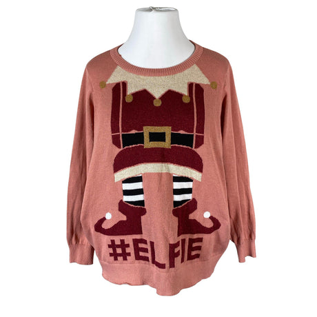 Unisex Zizzi - Kampsun, suurus 52 - Heleroosa ()