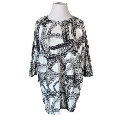 Unisex Vimma - Trikotaažist tuunika, suurus 42 - Valge ()