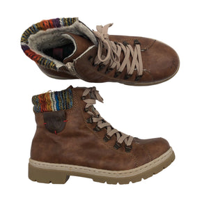 Unisex Rieker - Poolsaapad, suurus 40 - Pruun (1)