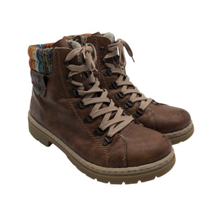 Unisex Rieker - Poolsaapad, suurus 40 - Pruun (2)
