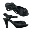 Unisex Nilson - Kontsaga rihmikud, suurus 36 - Must ()