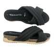 Unisex Tamaris - Kiilkontsaga rihmikud, suurus 36 - Must ()