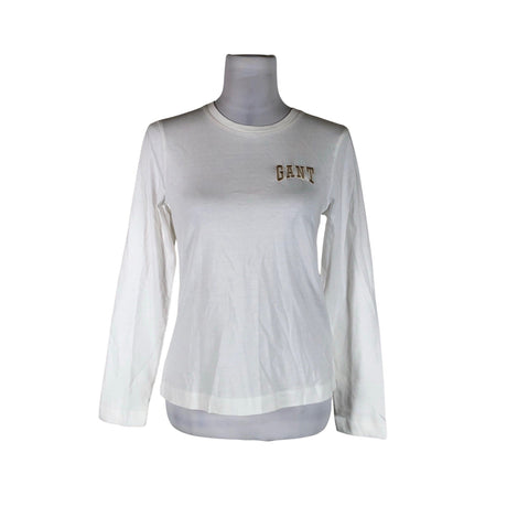 Unisex Gant - Trikotaažist pluus, suurus 36 - Valge ()
