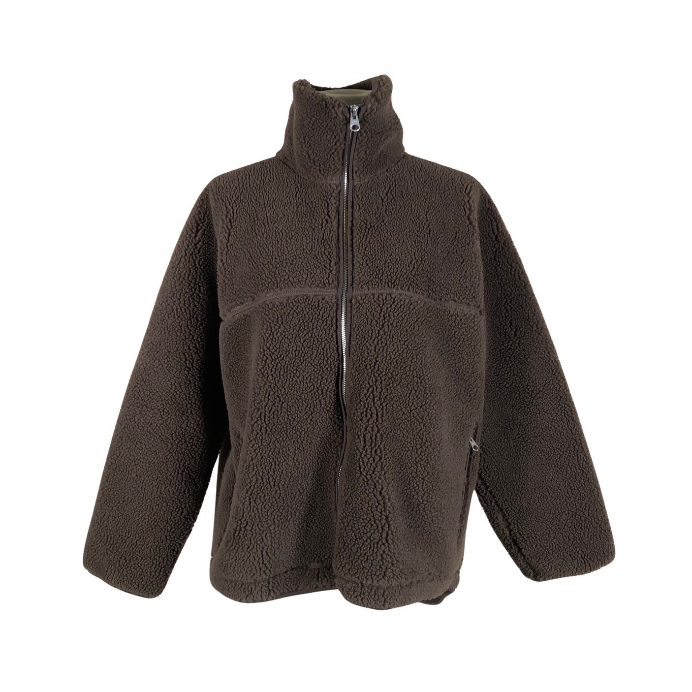 Unisex Arket - Fliisjakk, suurus 36 - Pruun (1)