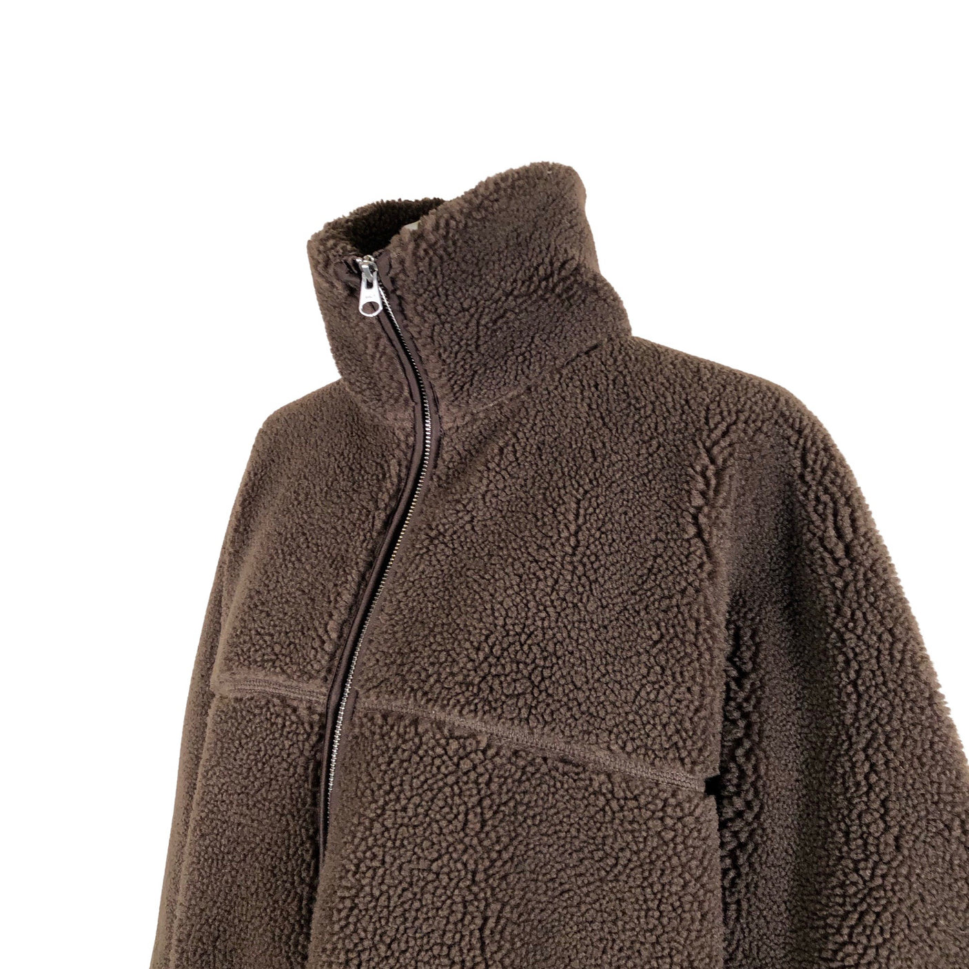 Unisex Arket - Fliisjakk, suurus 36 - Pruun (3)