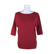 Unisex House of Lola - Trikotaažist pluus, suurus 34 - Veinipunane ()