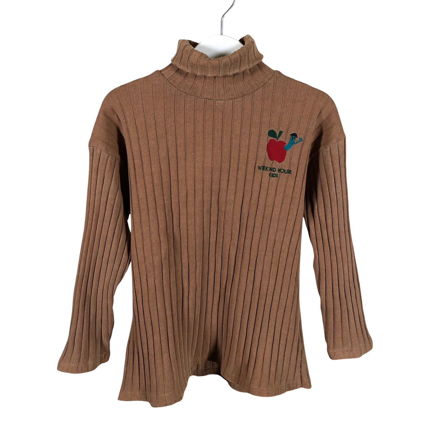 Unisex Weekend House Kids - Trikotaažist pluus, suurus 110 - 116 - Pruun (1)