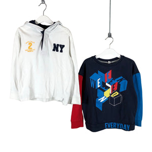 Unisex Esprit - Dressikangast pluus, suurus 128 - 134 - Sinine (1)