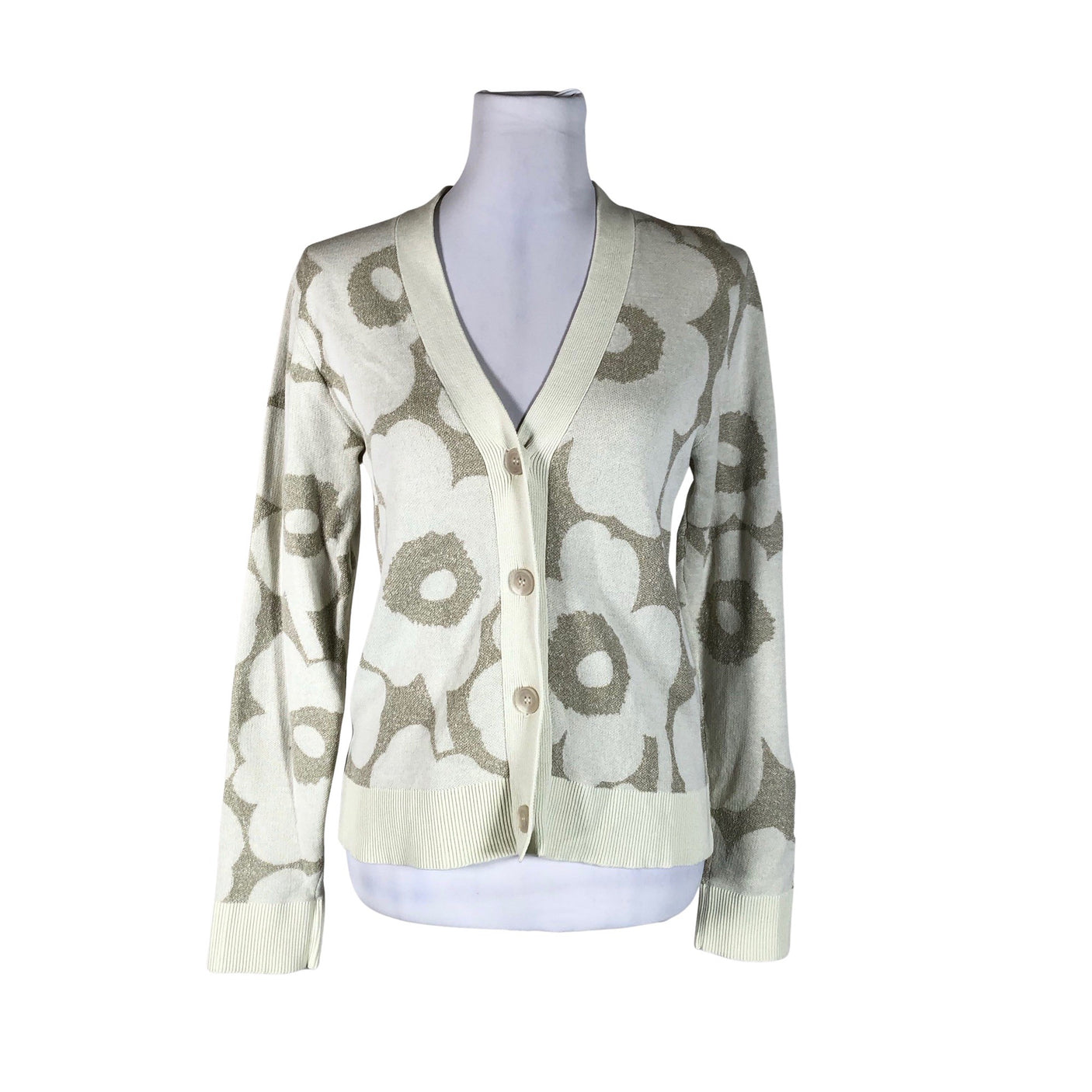 Unisex Marimekko - Kardigan, suurus 38 - Looduslik valge (1)