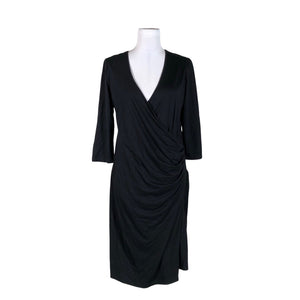 Unisex Nanso - Trikotaažist kleit, suurus 40 - Must (1)