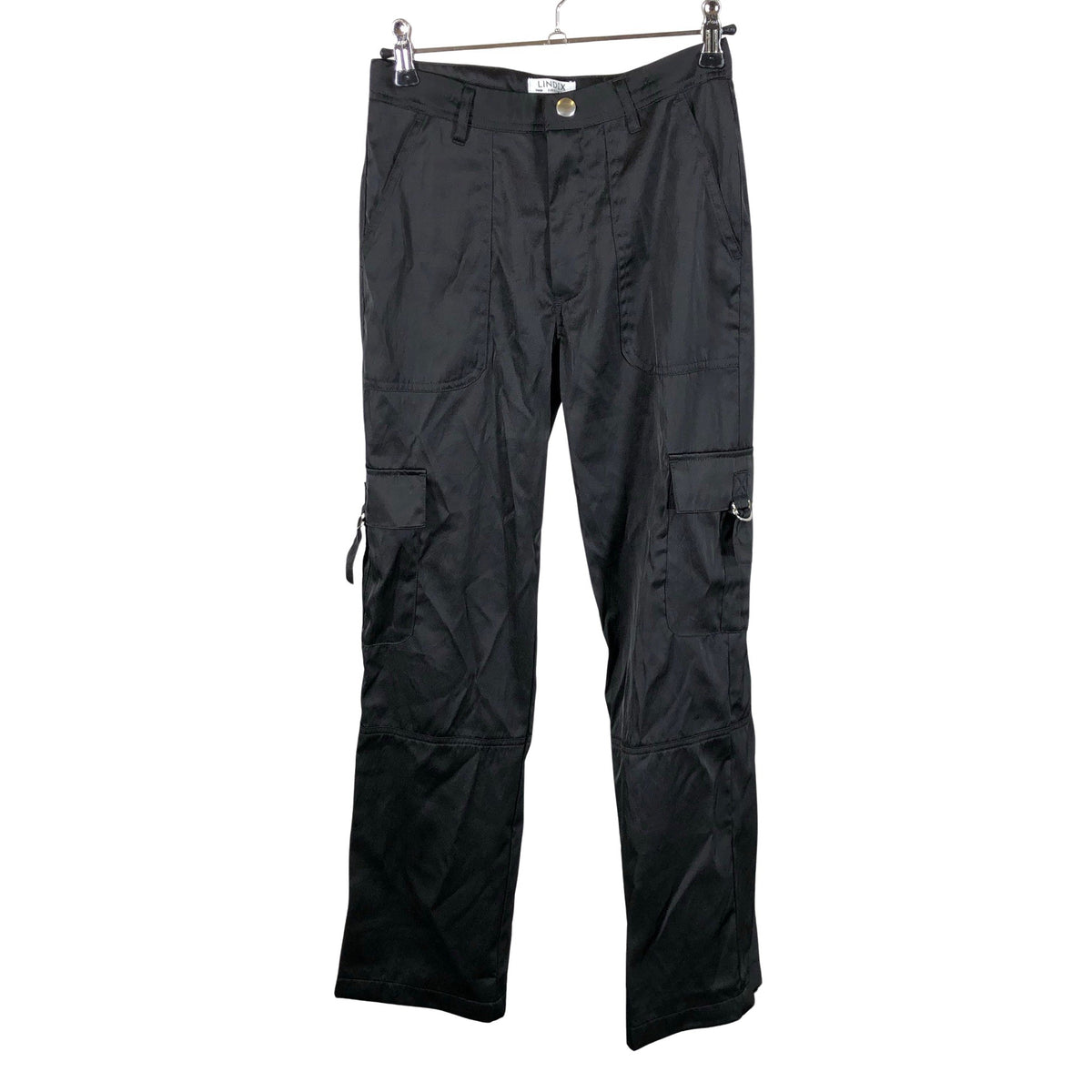 Unisex Lindex - Mittevenivad püksid, suurus 146 - 152 - Must (1)