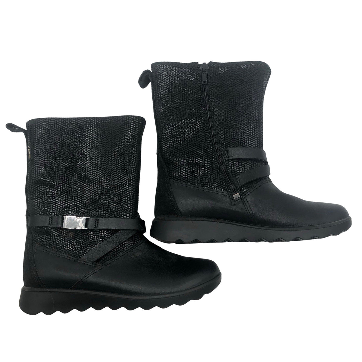 Unisex Ecco - Poolsaapad, suurus 32 - Must (1)