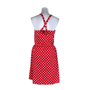 Unisex Marimekko - Trikotaažist kleit, suurus 38 - Punane (2)