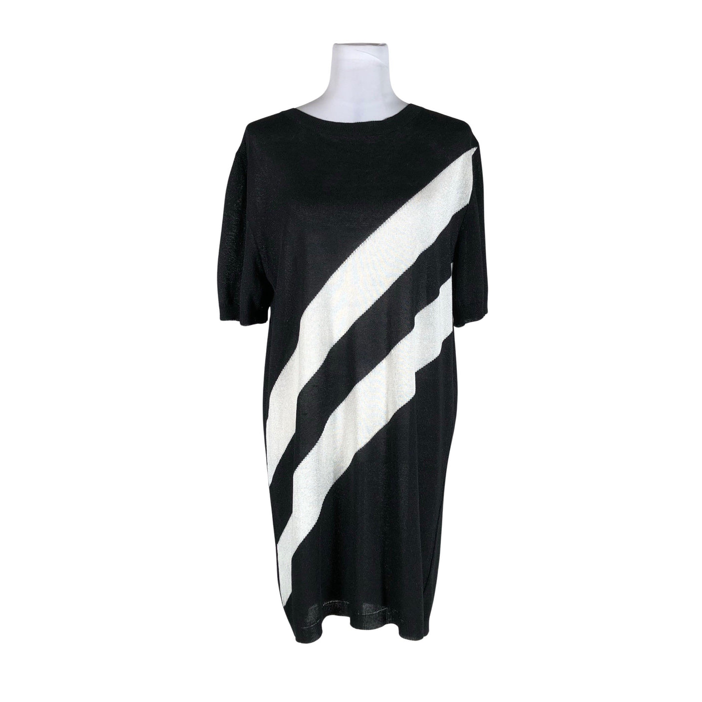 Unisex Lindex - Kootud kleit, suurus 38 - Must (1)