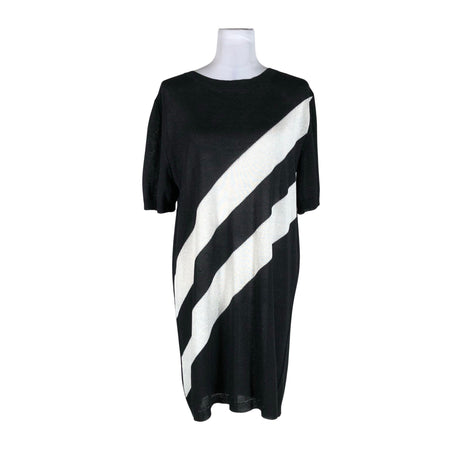 Unisex Lindex - Kootud kleit, suurus 38 - Must ()