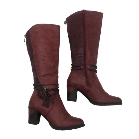 Unisex Rieker - Saapad, suurus 37 - Veinipunane ()
