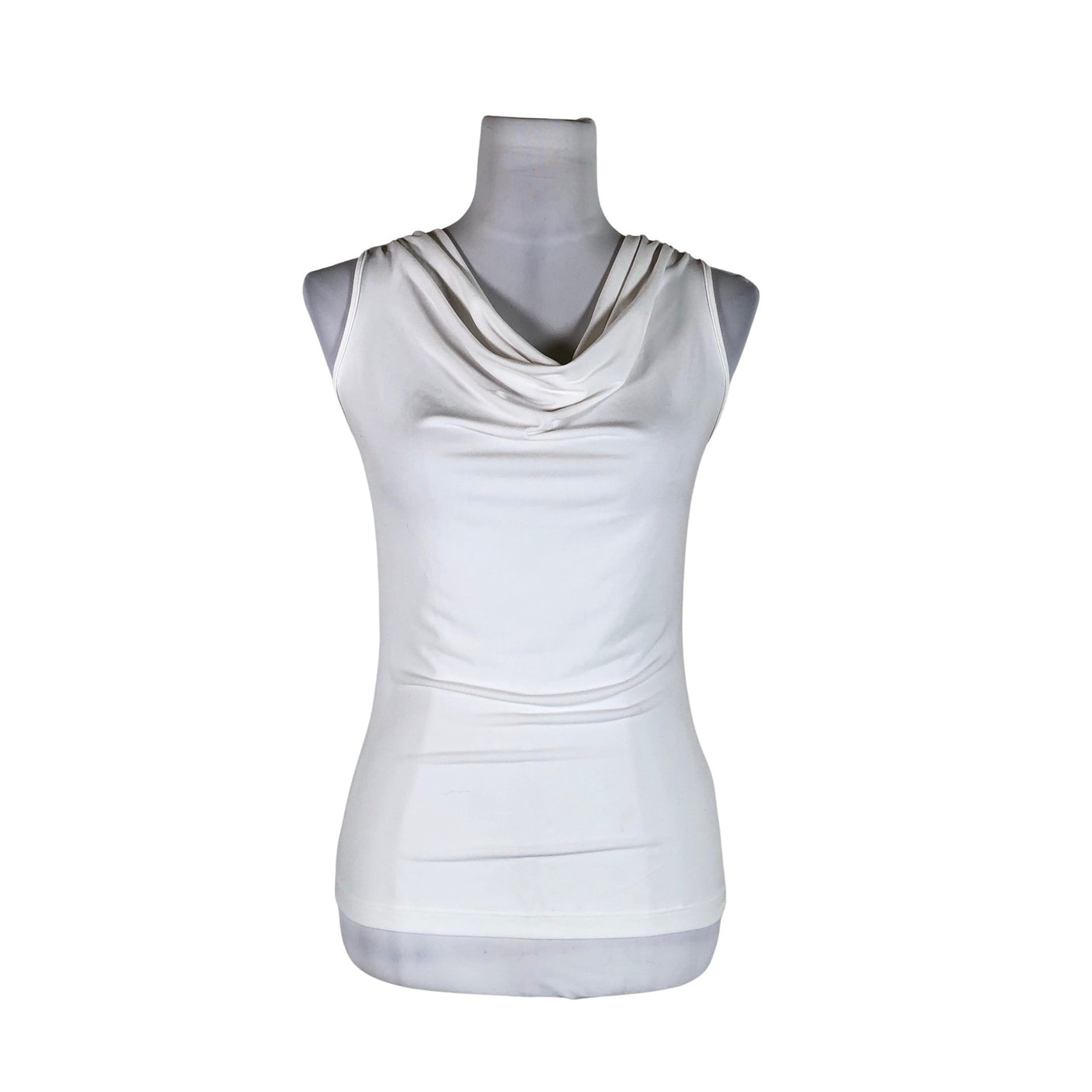 Unisex Calvin Klein - Trikotaažist topp, suurus 34 - Valge (1)