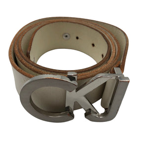 Unisex Calvin Klein Jeans - Nahkvöö, suurus Suurus puudub - Looduslik valge (1)