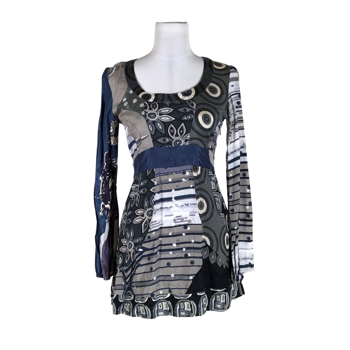 Unisex Desigual - Õhuke kleit, suurus 36 - Hall (1)