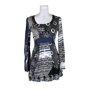 Unisex Desigual - Õhuke kleit, suurus 36 - Hall (1)