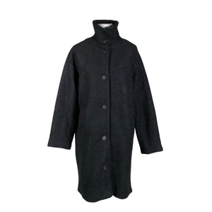 Unisex Lindex - Villane mantel, suurus 36 - Must (1)