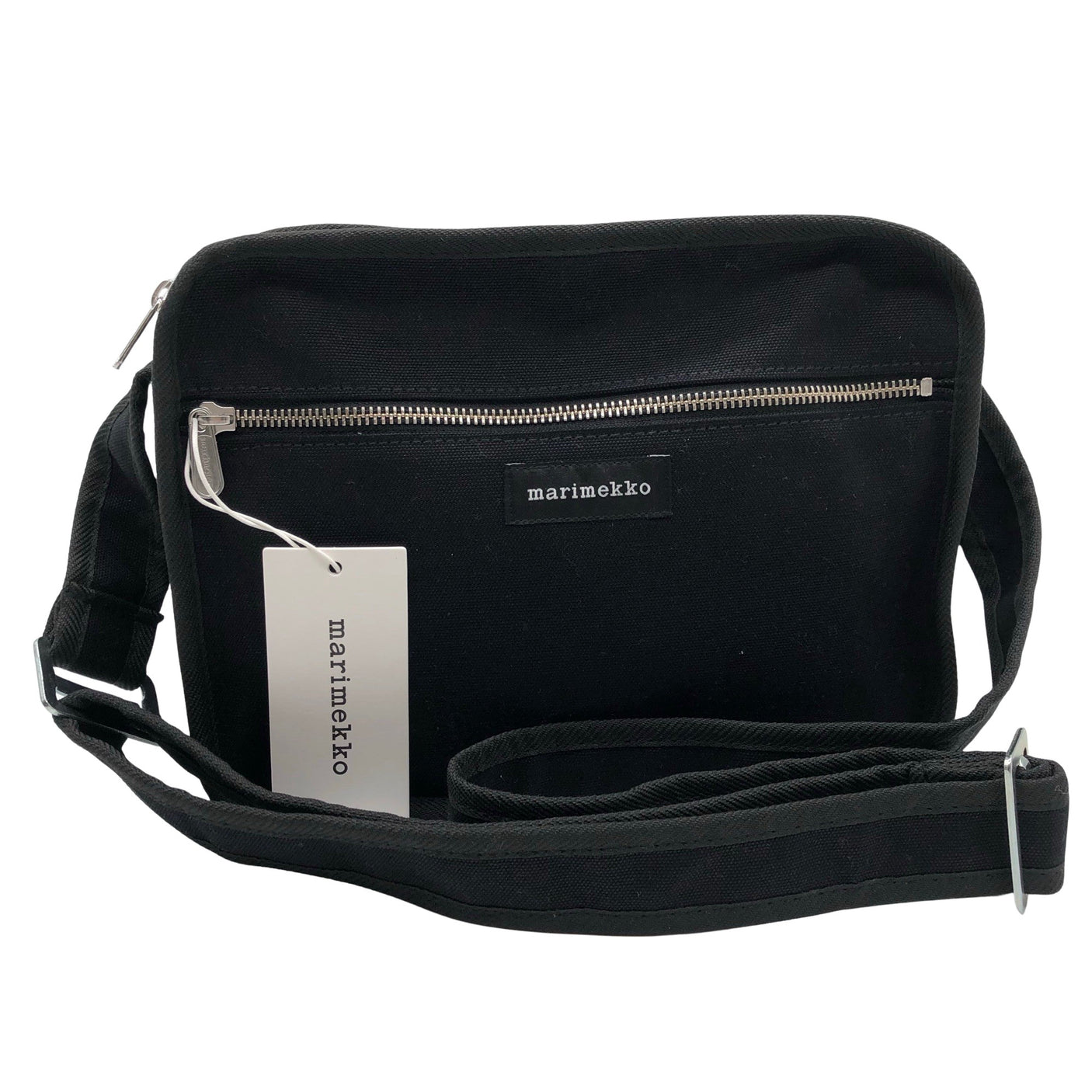 Unisex Marimekko - Õlakott, suurus Midi - Must (1)