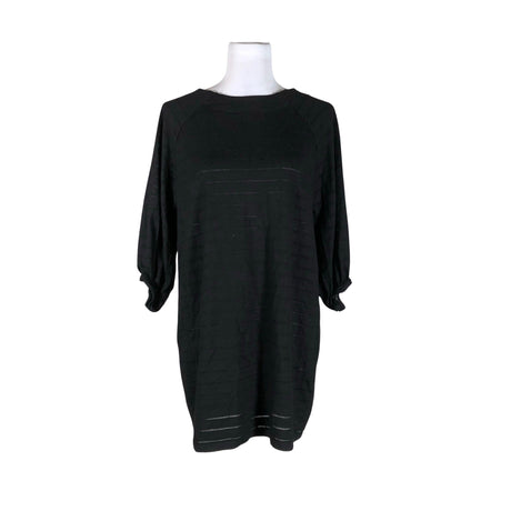Unisex Nanso - Trikotaažist tuunika, suurus 38 - Must ()