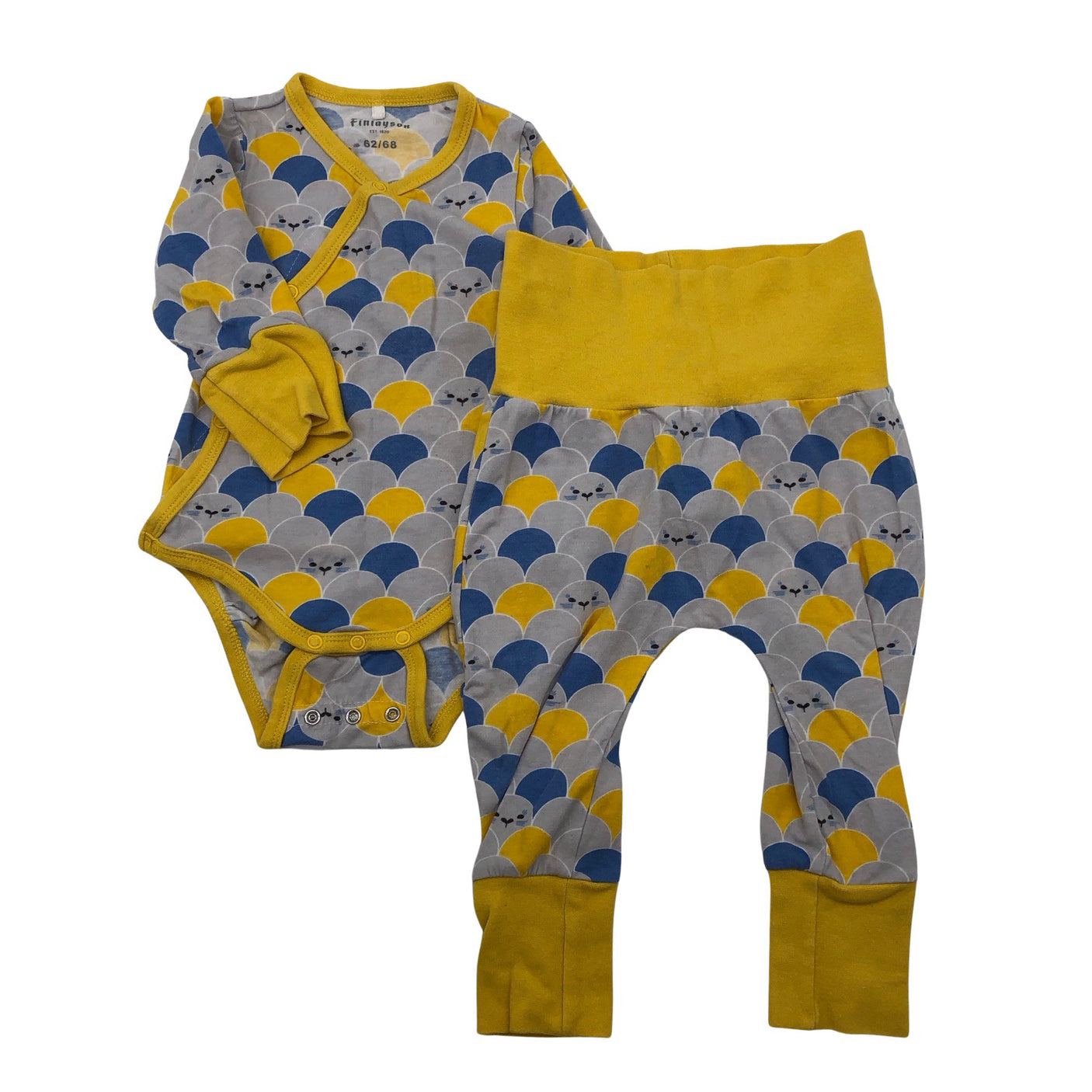 Unisex Finlayson - Hõlmikbodi, suurus 62 - 68 - Hall (1)